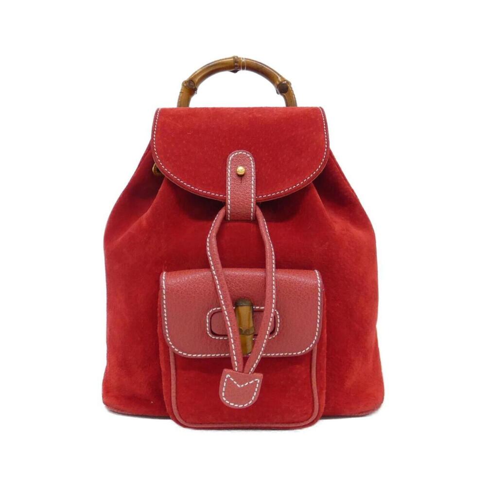 GUCCI Authentic Red Backpack